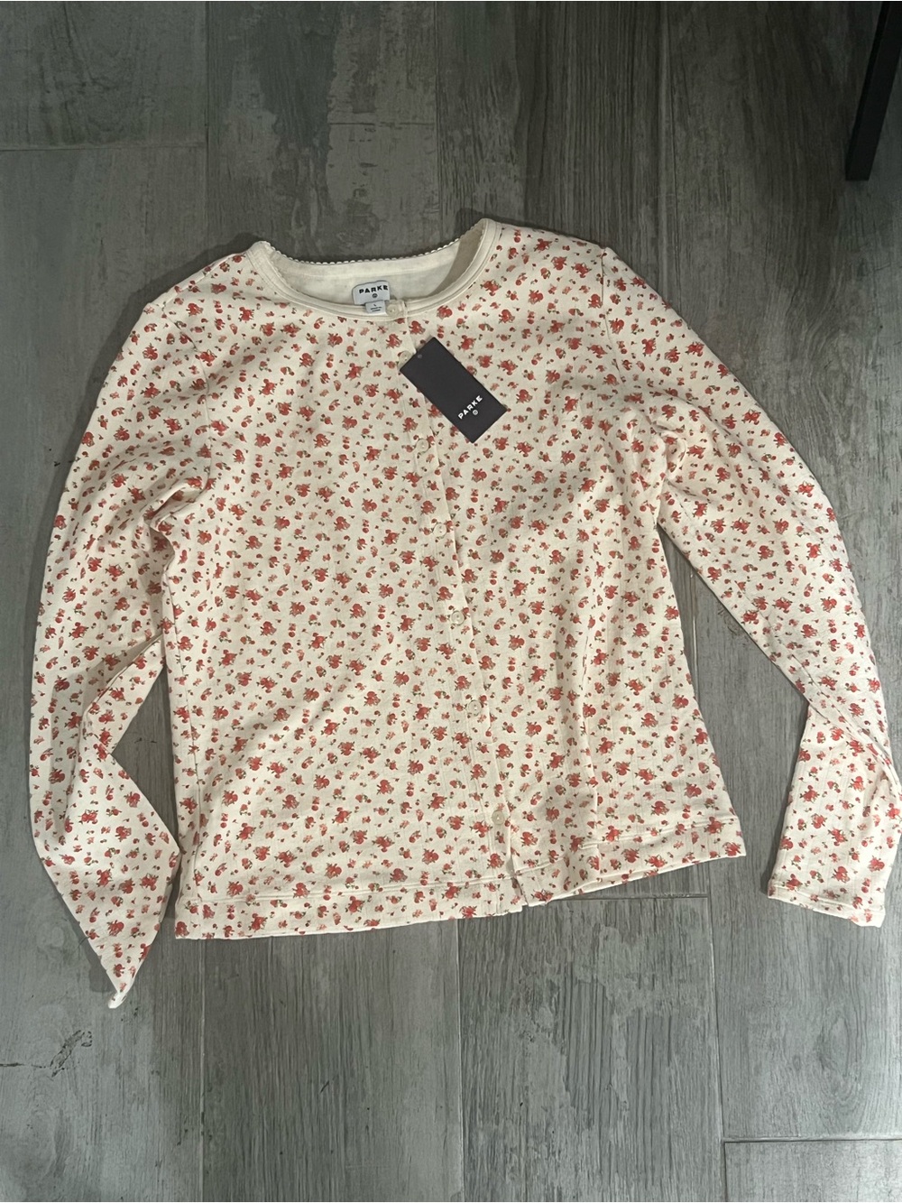Parke Target Collab Pointelle Cardigan - Picture 2 of 2